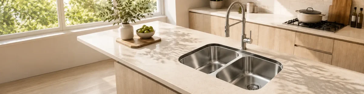 Lavadero de cocina de la marca Vainsa Innova.