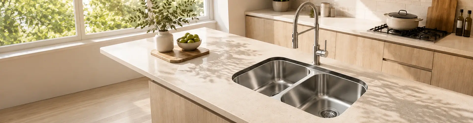 Lavadero de cocina de la marca Vainsa Innova.